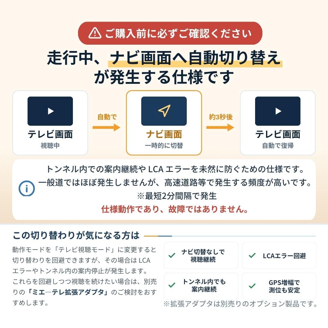 Amazon | 【OBD車検&LCAエラー対応!! テレビ視聴中もトンネル通過中も